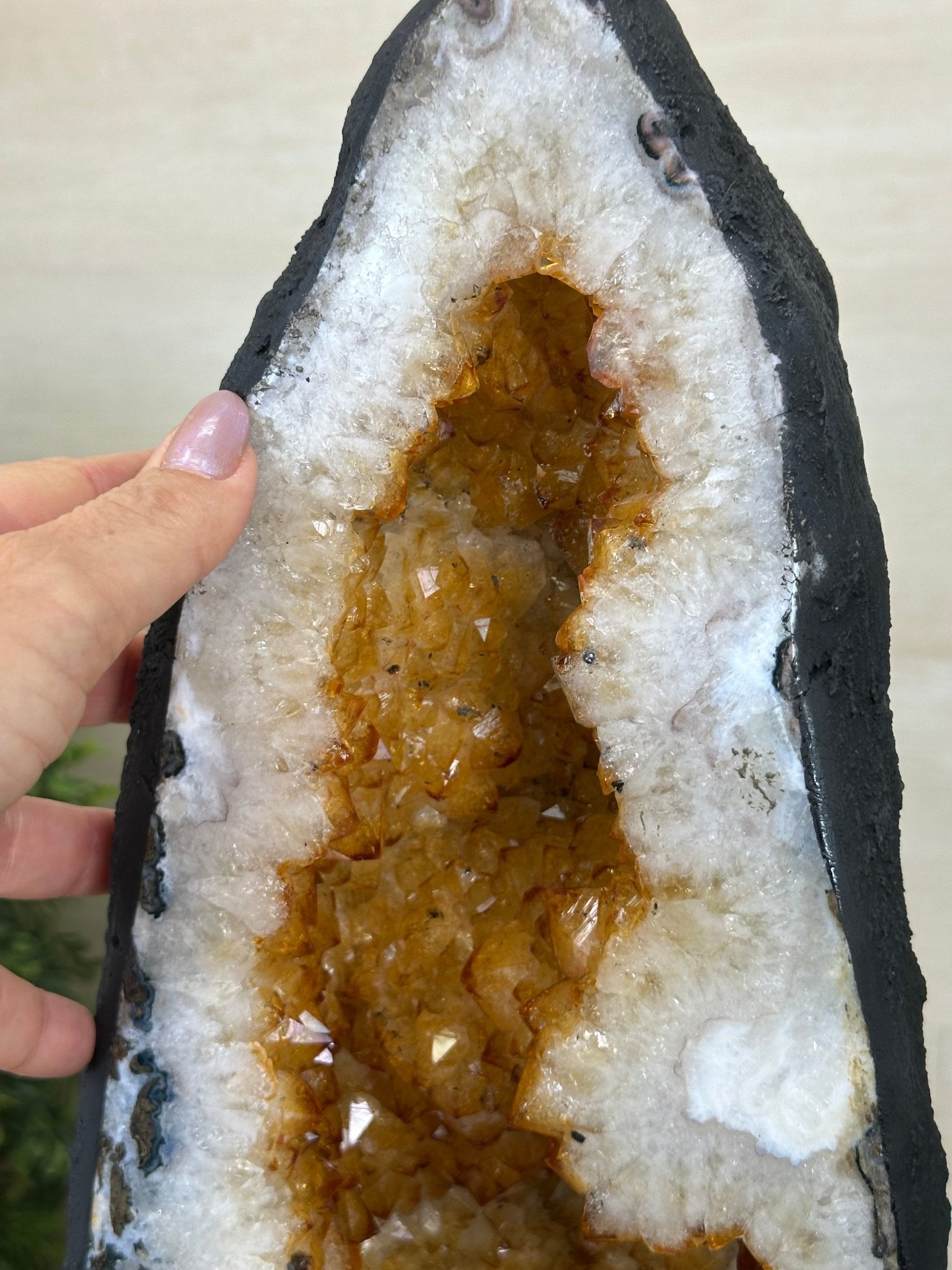 Large Extra Quality Citrine Cathedral, 97 lbs & 37.8" Tall #5603 - 0404 - Brazil GemsBrazil GemsLarge Extra Quality Citrine Cathedral, 97 lbs & 37.8" Tall #5603 - 0404Cathedrals5603 - 0404