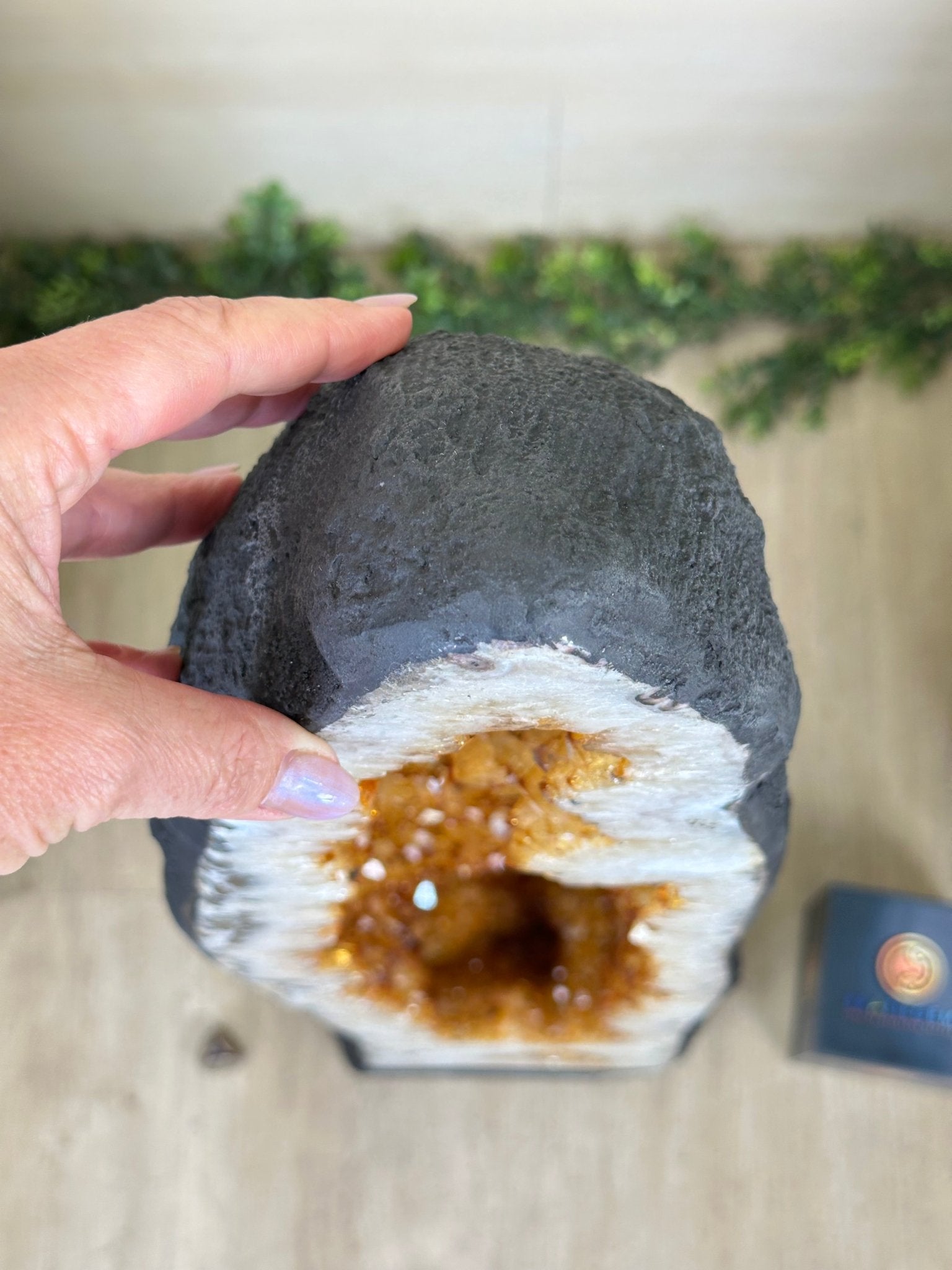Large Extra Quality Citrine Cathedral, 97 lbs & 37.8" Tall #5603 - 0404 - Brazil GemsBrazil GemsLarge Extra Quality Citrine Cathedral, 97 lbs & 37.8" Tall #5603 - 0404Cathedrals5603 - 0404