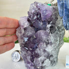 Large Hand - Carved Amethyst Cockatoo 9" Long on an Amethyst Cluster #3004 - AMCAM - 027 - Brazil GemsBrazil GemsLarge Hand - Carved Amethyst Cockatoo 9" Long on an Amethyst Cluster #3004 - AMCAM - 027Crystal Birds3004 - AMCAM - 027