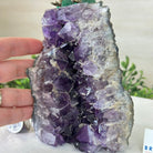 Large Hand - Carved Clear Quartz Cockatoo 9.4" Long on an Amethyst Cluster #3004 - CQCAM - 032 - Brazil GemsBrazil GemsLarge Hand - Carved Clear Quartz Cockatoo 9.4" Long on an Amethyst Cluster #3004 - CQCAM - 032Crystal Birds3004 - CQCAM - 032