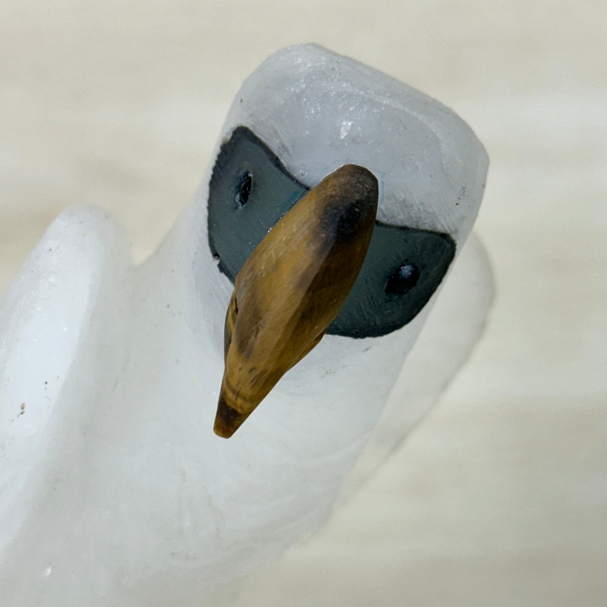Large Hand - Carved Clear Quartz Parrot 10" Long on Amethyst Cluster #3005 - CQPAM - 048 - Brazil GemsBrazil GemsLarge Hand - Carved Clear Quartz Parrot 10" Long on Amethyst Cluster #3005 - CQPAM - 048Crystal Birds3005 - CQPAM - 048