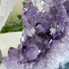 Large Hand - Carved Clear Quartz Parrot 8.3" Long on an Amethyst Cluster #3004 - CQPAM - 017 - Brazil GemsBrazil GemsLarge Hand - Carved Clear Quartz Parrot 8.3" Long on an Amethyst Cluster #3004 - CQPAM - 017Crystal Birds3004 - CQPAM - 017