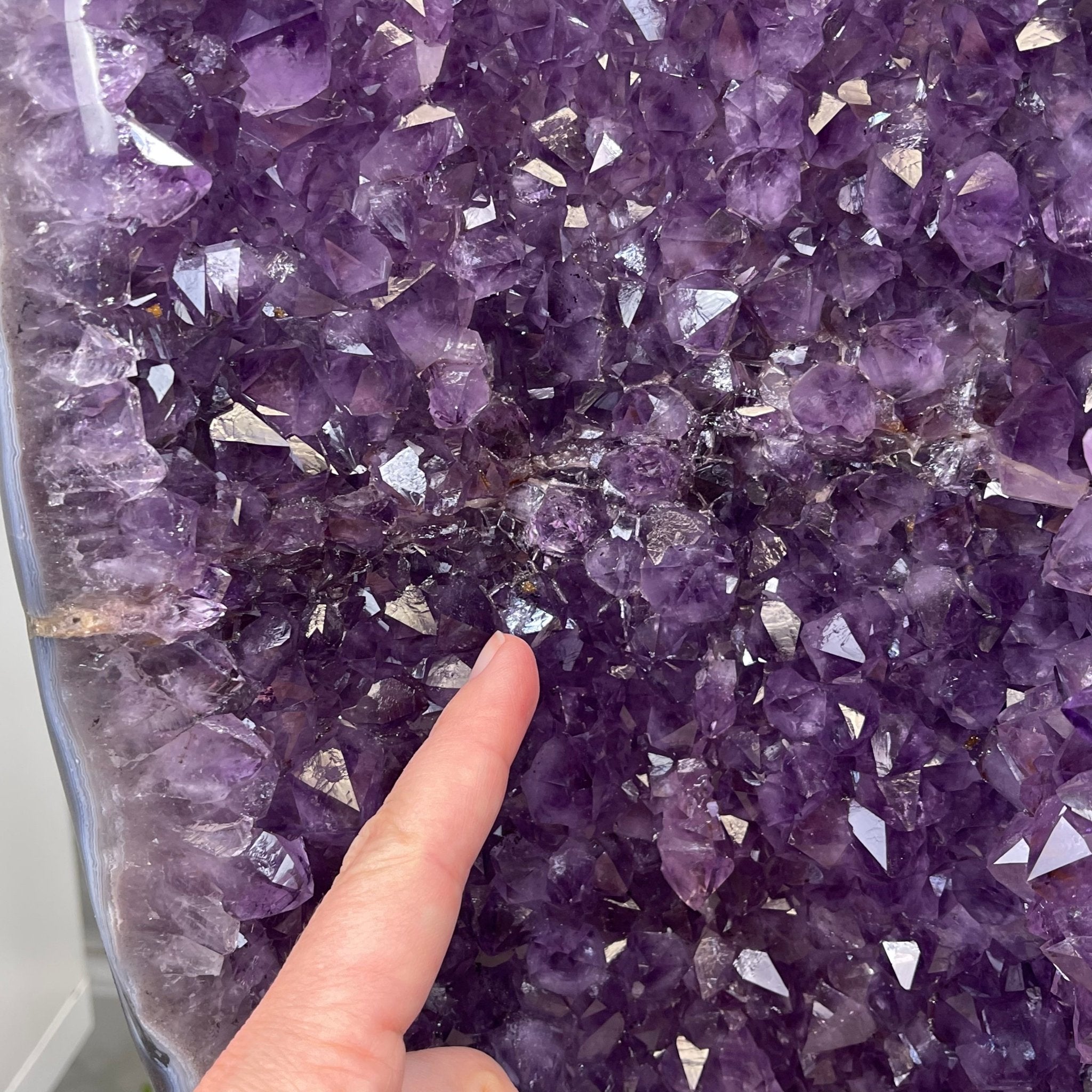 Large Standard Plus Quality Brazilian Amethyst Cathedral, 108 lbs & 55.8" Tall #5601-1202 by Brazil Gems - Brazil GemsBrazil GemsLarge Standard Plus Quality Brazilian Amethyst Cathedral, 108 lbs & 55.8" Tall #5601-1202 by Brazil GemsCathedrals5601-1202