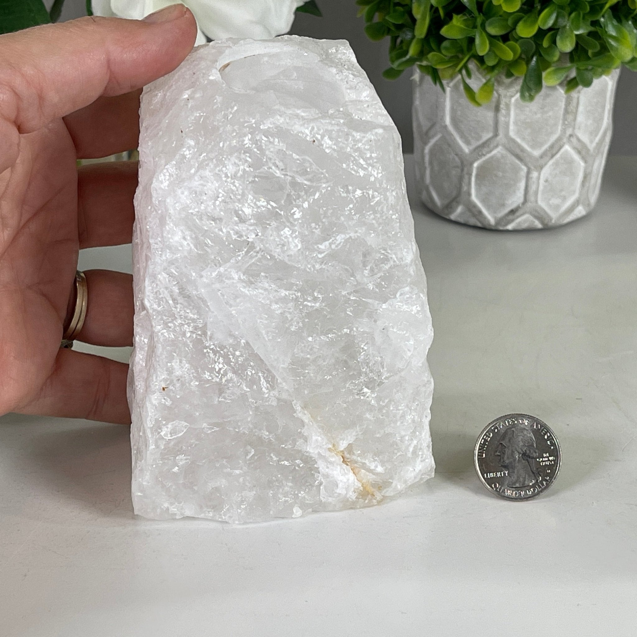 Milky Quartz Crystal Diffuser #3101MLKQ - 004 - Brazil GemsBrazil GemsMilky Quartz Crystal Diffuser #3101MLKQ - 004Crystal Diffusers3101MLKQ - 004