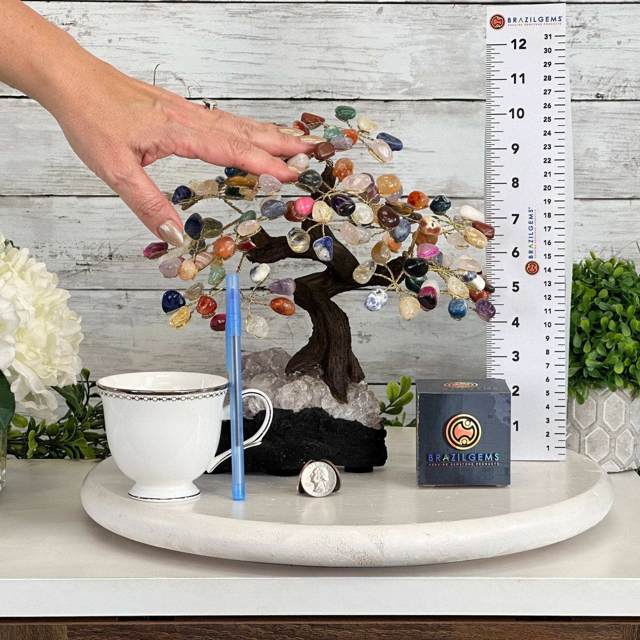 Mixed Gems Gemstone Tree 9