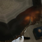 Natural Brazilian Agate Side Table on a black metal base, 22" Tall 1306 - 0047 - Brazil GemsBrazil GemsNatural Brazilian Agate Side Table on a black metal base, 22" Tall 1306 - 0047Tables: Side1306 - 0047