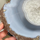 Natural Brazilian Agate Side Table on a black metal base, 22" Tall 1306 - 0048 - Brazil GemsBrazil GemsNatural Brazilian Agate Side Table on a black metal base, 22" Tall 1306 - 0048Tables: Side1306 - 0048