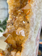 Open 2-Sided Brazilian Citrine Cathedral, 306.5 lbs and 67.8" tall #5608-0029 - Brazil GemsBrazil GemsOpen 2-Sided Brazilian Citrine Cathedral, 306.5 lbs and 67.8" tall #5608-0029Open 2-Sided Cathedrals5608-0029