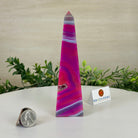 Pink Agate 4 - Sided Obelisk Tower, 6.3" Tall #3104PA - 002 - Brazil GemsBrazil GemsPink Agate 4 - Sided Obelisk Tower, 6.3" Tall #3104PA - 002Obelisks3104PA - 002