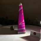 Pink Agate 4 - Sided Obelisk Tower, 6.3" Tall #3104PA - 002 - Brazil GemsBrazil GemsPink Agate 4 - Sided Obelisk Tower, 6.3" Tall #3104PA - 002Obelisks3104PA - 002