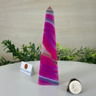 Pink Agate 4 - Sided Obelisk Tower, 6.3" Tall #3104PA - 002 - Brazil GemsBrazil GemsPink Agate 4 - Sided Obelisk Tower, 6.3" Tall #3104PA - 002Obelisks3104PA - 002