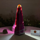 Pink Agate 4 - Sided Obelisk Tower, 6.3" Tall #3104PA - 002 - Brazil GemsBrazil GemsPink Agate 4 - Sided Obelisk Tower, 6.3" Tall #3104PA - 002Obelisks3104PA - 002