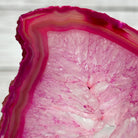 Pink Agate Slice on Metal Base, 13.8" Tall Model #5065PA-041 - Brazil GemsBrazil GemsPink Agate Slice on Metal Base, 13.8" Tall Model #5065PA-041Slices on Fixed Bases5065PA-041