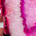 Pink Agate Slice on Metal Base, 16.5" Tall Model #5065PA-044 - Brazil GemsBrazil GemsPink Agate Slice on Metal Base, 16.5" Tall Model #5065PA-044Slices on Fixed Bases5065PA-044