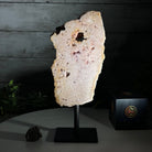 Pink Amethyst Slice on a Stand, 2.1 lbs and 9.3" Tall #5742-0127 - Brazil GemsBrazil GemsPink Amethyst Slice on a Stand, 2.1 lbs and 9.3" Tall #5742-0127Slices on Fixed Bases5742-0127