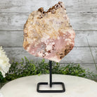 Pink Amethyst Slice on a Stand, 4.6 lbs and 12" Tall #5742-0040 by Brazil Gems - Brazil GemsBrazil GemsPink Amethyst Slice on a Stand, 4.6 lbs and 12" Tall #5742-0040 by Brazil GemsSlices on Fixed Bases5742-0040