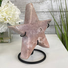 Pink Amethyst Star on a Metal Stand 7.5" Tall #5746-0014 by Brazil Gems - Brazil GemsBrazil GemsPink Amethyst Star on a Metal Stand 7.5" Tall #5746-0014 by Brazil GemsStars5746-0014