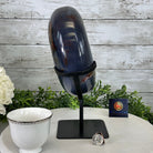 Polished Agate Crescent Moon on a Stand, 9.2 lbs & 11.6" Tall #5740NA-016 by Brazil Gems - Brazil GemsBrazil GemsPolished Agate Crescent Moon on a Stand, 9.2 lbs & 11.6" Tall #5740NA-016 by Brazil GemsCrescent Moons5740NA-016