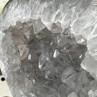 Polished Agate Heart Geode on a Metal Stand, 3.7 lbs & 6.4" Tall, Model #5468-0073 by Brazil Gems - Brazil GemsBrazil GemsPolished Agate Heart Geode on a Metal Stand, 3.7 lbs & 6.4" Tall, Model #5468-0073 by Brazil GemsHearts5468-0073