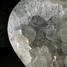 Polished Agate Heart Geode on a Metal Stand, 5.5 lbs & 6.6" Tall, Model #5468-0077 by Brazil Gems - Brazil GemsBrazil GemsPolished Agate Heart Geode on a Metal Stand, 5.5 lbs & 6.6" Tall, Model #5468-0077 by Brazil GemsHearts5468-0077