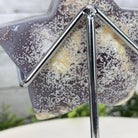Polished Agate Star on a Metal Stand, 2.1 lbs & 7.2" Tall #5273-0011 - Brazil GemsBrazil GemsPolished Agate Star on a Metal Stand, 2.1 lbs & 7.2" Tall #5273-0011Stars5273-0011