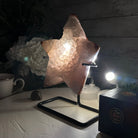 Polished Agate Star on a Metal Stand, 2.7 lbs & 8.2" Tall #5273-0014 - Brazil GemsBrazil GemsPolished Agate Star on a Metal Stand, 2.7 lbs & 8.2" Tall #5273-0014Stars5273-0014