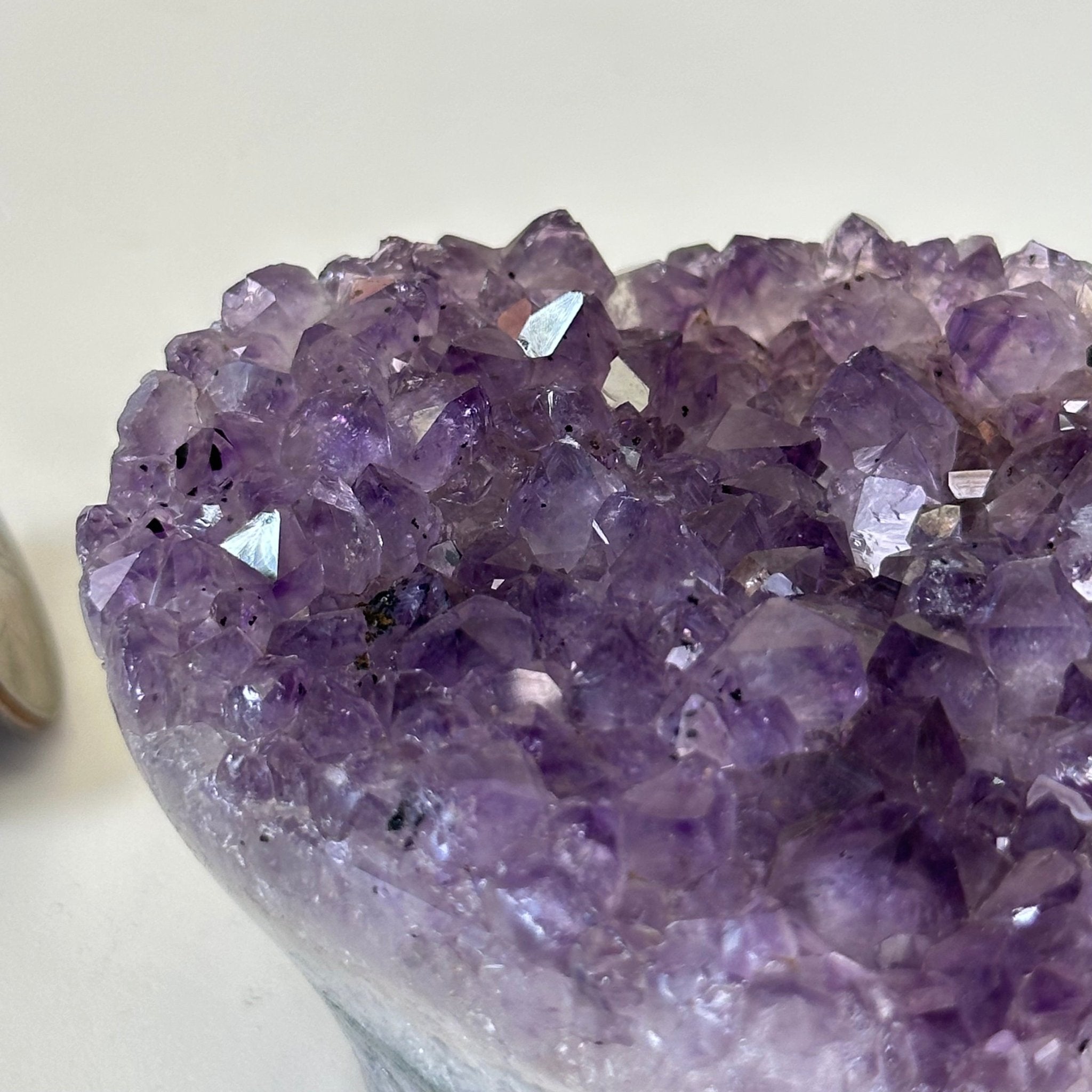 Polished Amethyst Flower 0.76 lbs & 2.1" Tall 5609 - 0031 - Brazil GemsBrazil GemsPolished Amethyst Flower 0.76 lbs & 2.1" Tall 5609 - 0031Crystal Flowers5609 - 0031