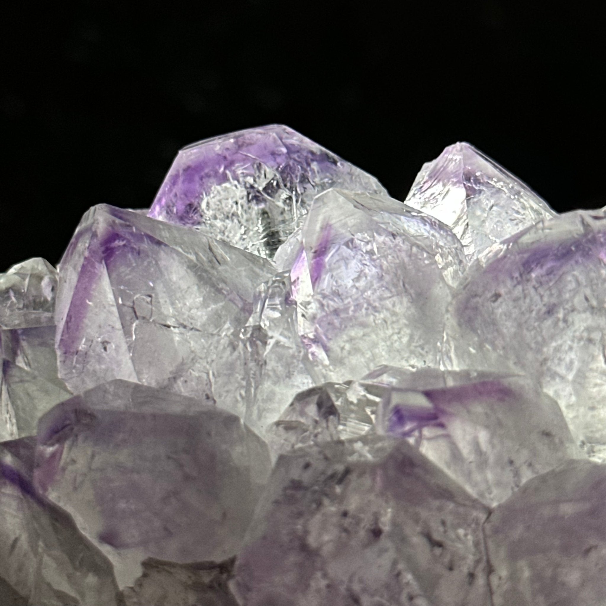 Polished Amethyst Flower 2.06 lbs & 3.9" Tall 5609 - 0036 - Brazil GemsBrazil GemsPolished Amethyst Flower 2.06 lbs & 3.9" Tall 5609 - 0036Crystal Flowers5609 - 0036