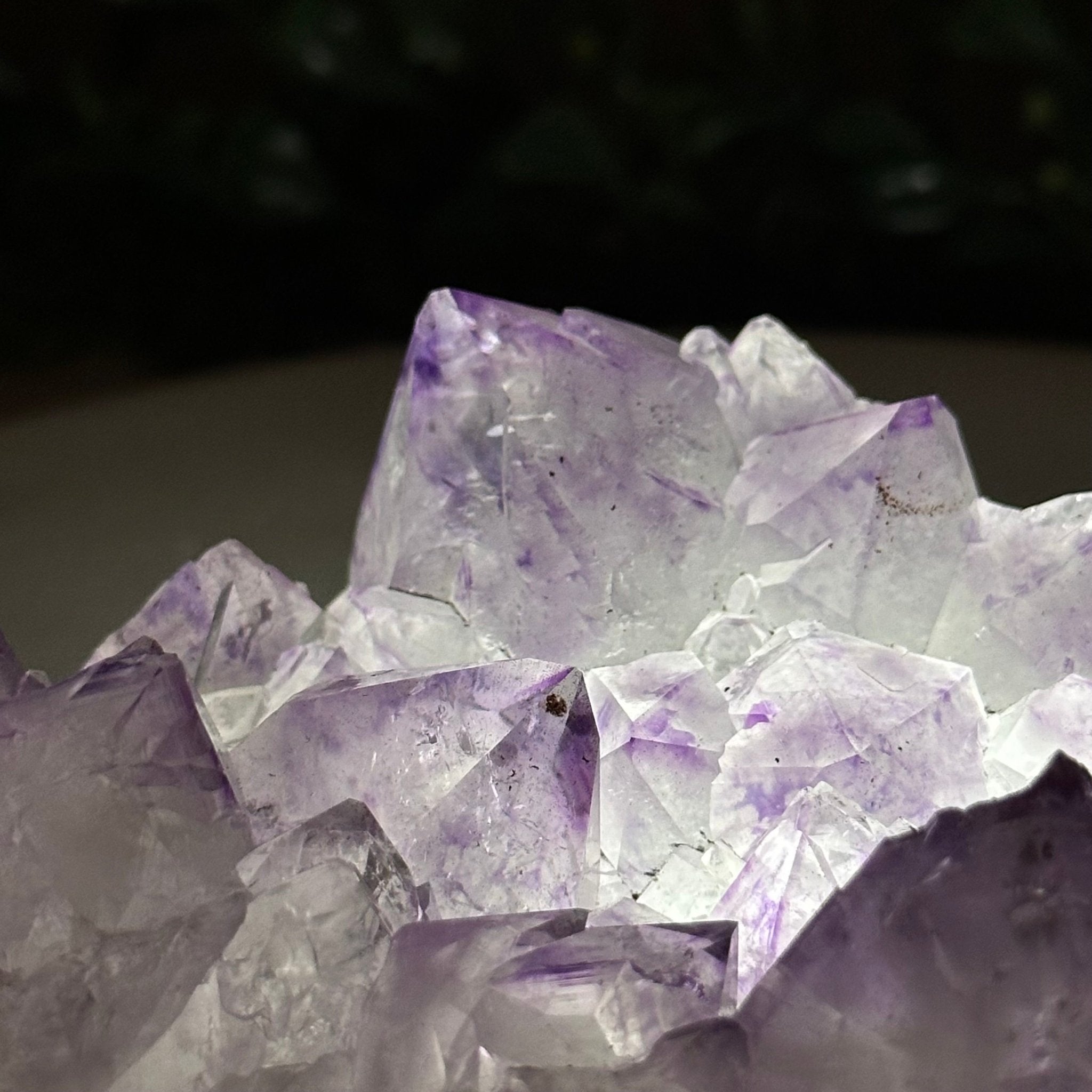 Polished Amethyst Flower 2.11 lbs & 3.4" Tall 5609 - 0038 - Brazil GemsBrazil GemsPolished Amethyst Flower 2.11 lbs & 3.4" Tall 5609 - 0038Crystal Flowers5609 - 0038