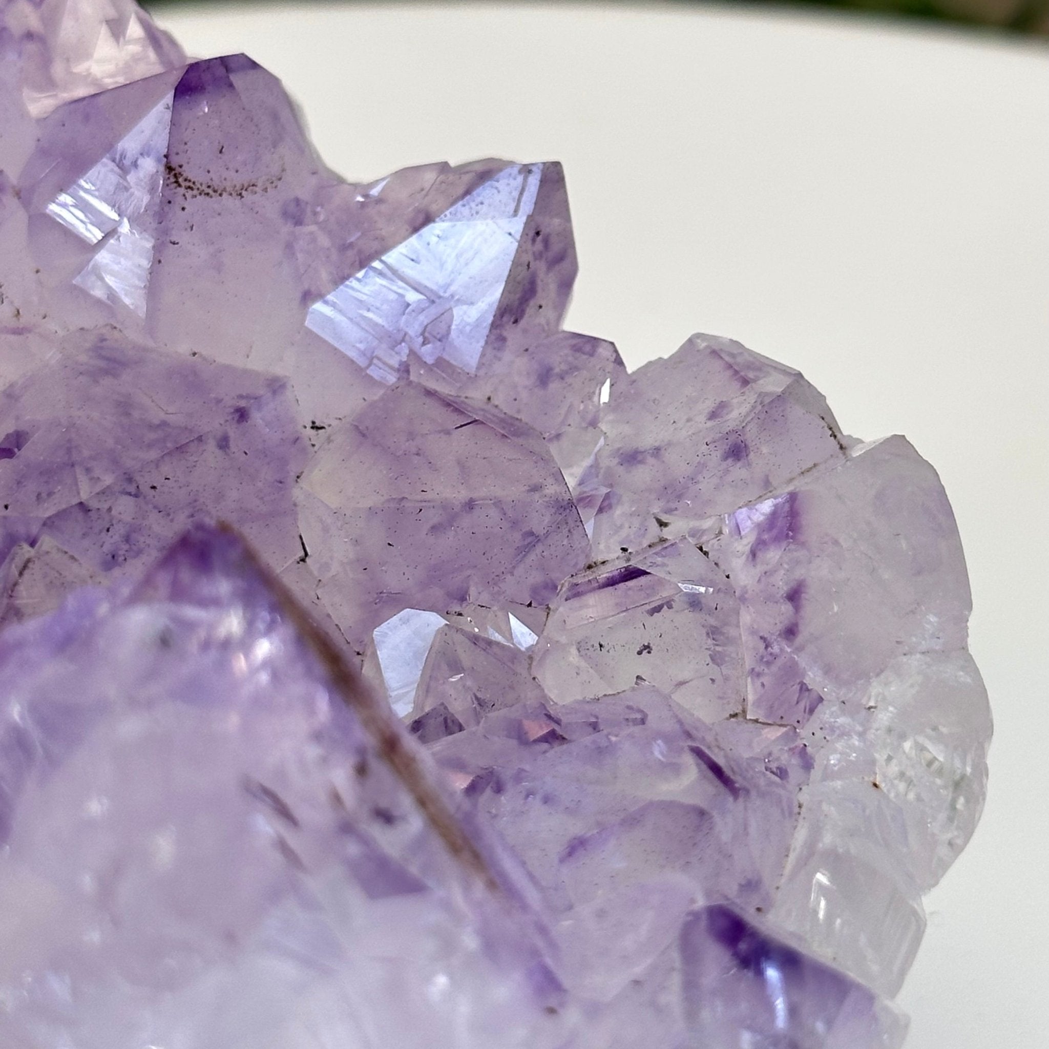 Polished Amethyst Flower 2.11 lbs & 3.4" Tall 5609 - 0038 - Brazil GemsBrazil GemsPolished Amethyst Flower 2.11 lbs & 3.4" Tall 5609 - 0038Crystal Flowers5609 - 0038