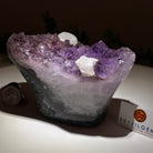 Polished Amethyst Flower 2.28 lbs & 3.6" Tall 5609 - 0040 - Brazil GemsBrazil GemsPolished Amethyst Flower 2.28 lbs & 3.6" Tall 5609 - 0040Crystal Flowers5609 - 0040
