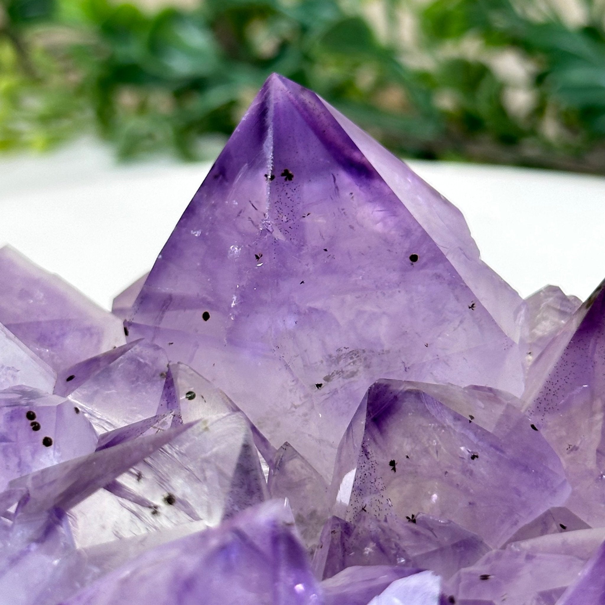 Polished Amethyst Flower 2.61 lbs & 3.6" Tall 5609 - 0041 - Brazil GemsBrazil GemsPolished Amethyst Flower 2.61 lbs & 3.6" Tall 5609 - 0041Crystal Flowers5609 - 0041