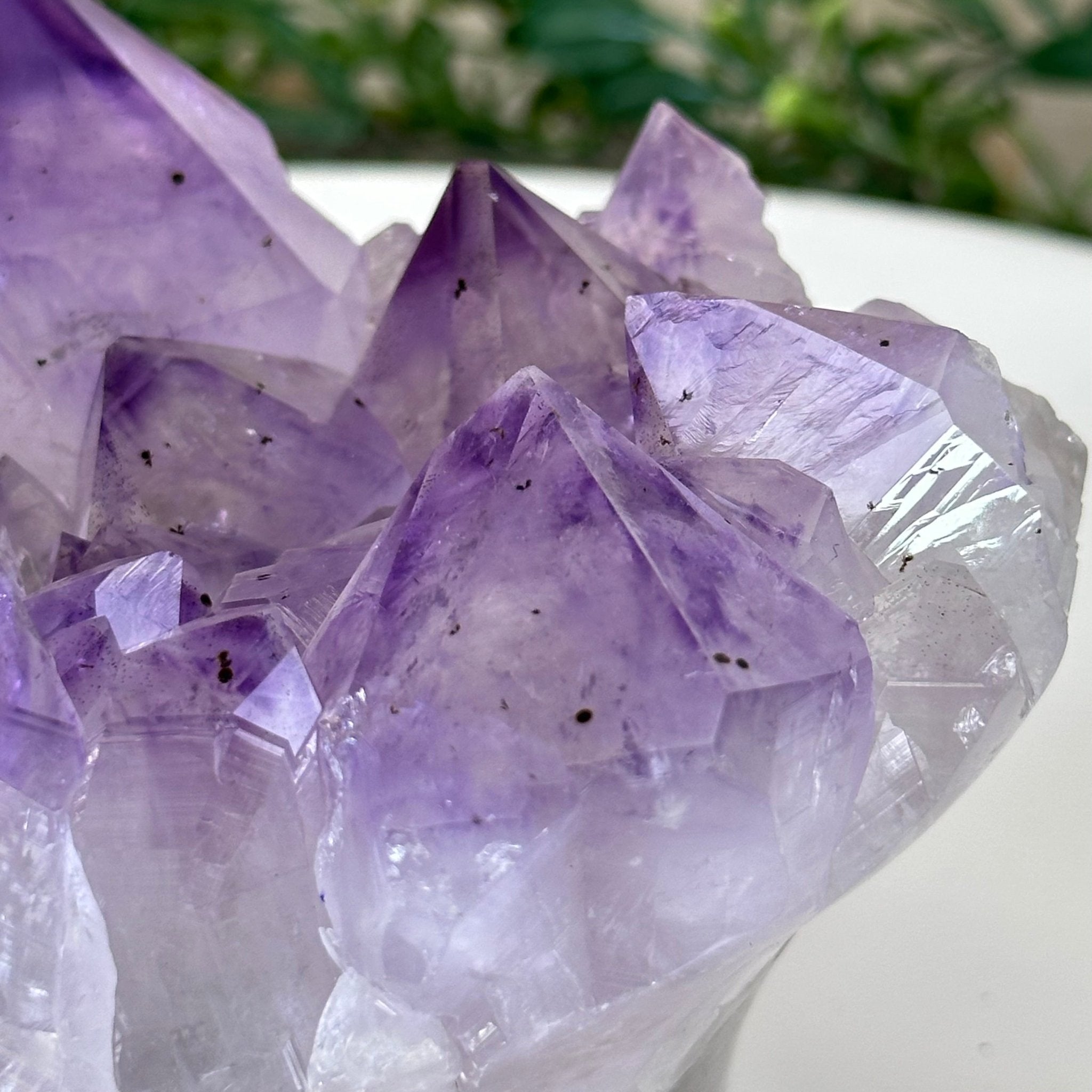 Polished Amethyst Flower 2.61 lbs & 3.6" Tall 5609 - 0041 - Brazil GemsBrazil GemsPolished Amethyst Flower 2.61 lbs & 3.6" Tall 5609 - 0041Crystal Flowers5609 - 0041