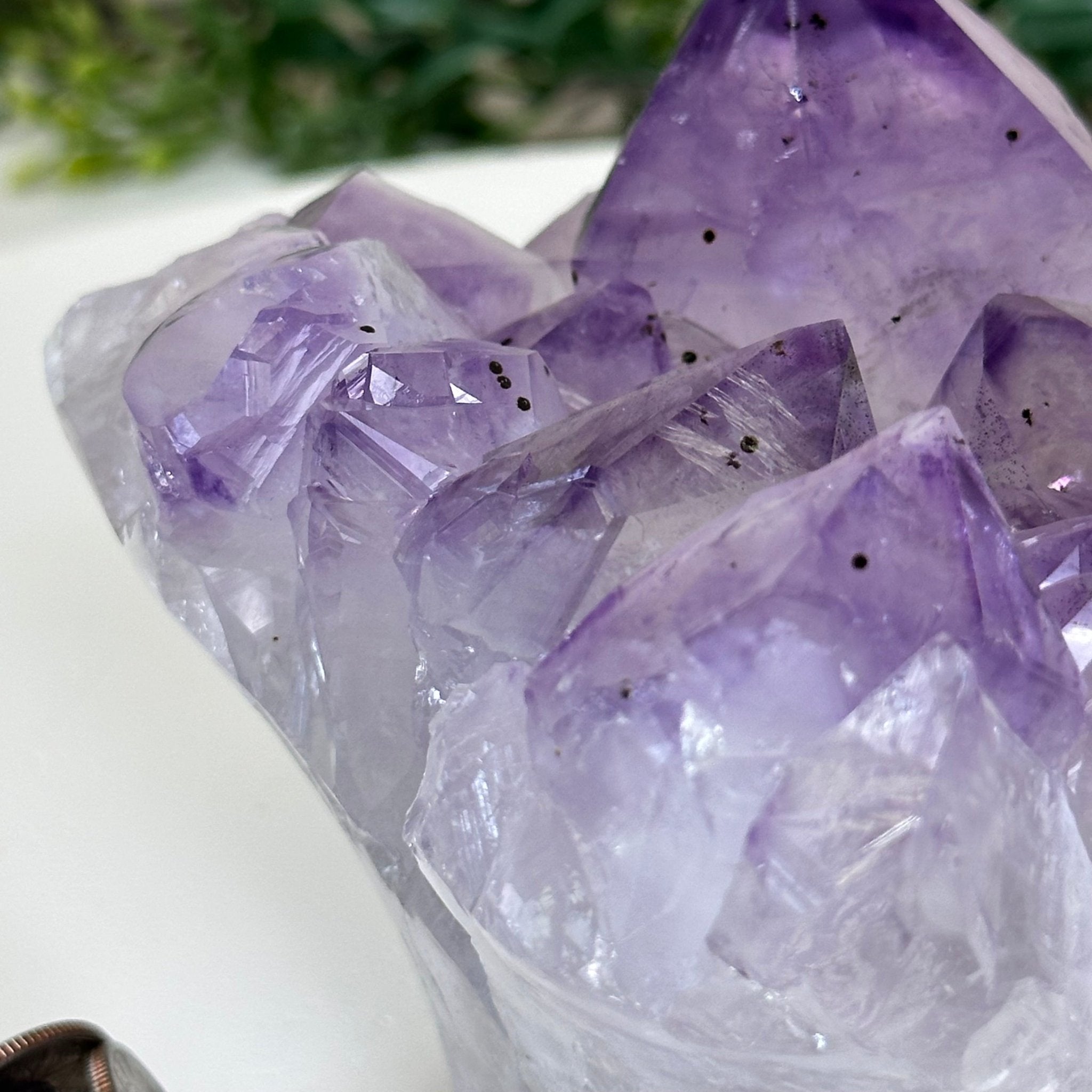 Polished Amethyst Flower 2.61 lbs & 3.6" Tall 5609 - 0041 - Brazil GemsBrazil GemsPolished Amethyst Flower 2.61 lbs & 3.6" Tall 5609 - 0041Crystal Flowers5609 - 0041