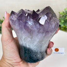 Polished Amethyst Flower 3.20 lbs & 4.6" Tall 5609 - 0043 - Brazil GemsBrazil GemsPolished Amethyst Flower 3.20 lbs & 4.6" Tall 5609 - 0043Crystal Flowers5609 - 0043