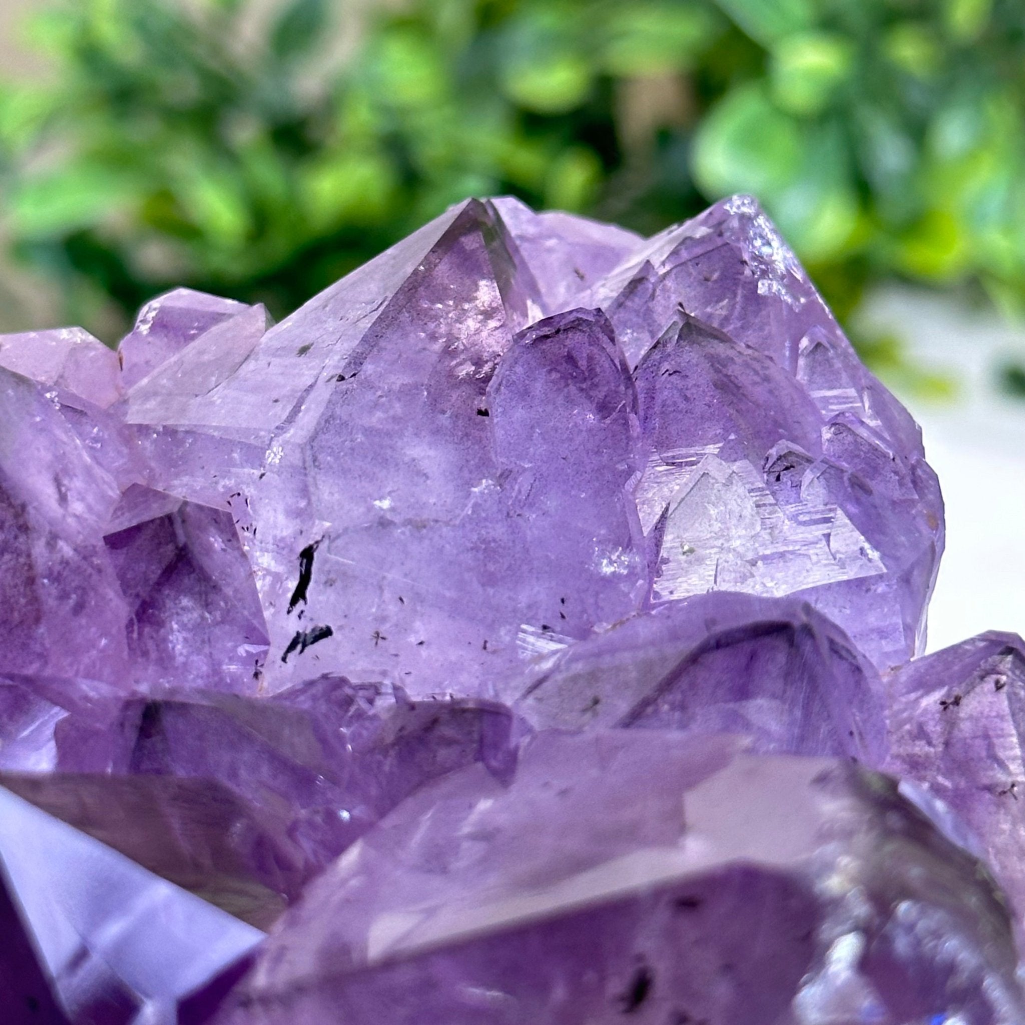 Polished Amethyst Flower 3.20 lbs & 4.6" Tall 5609 - 0043 - Brazil GemsBrazil GemsPolished Amethyst Flower 3.20 lbs & 4.6" Tall 5609 - 0043Crystal Flowers5609 - 0043