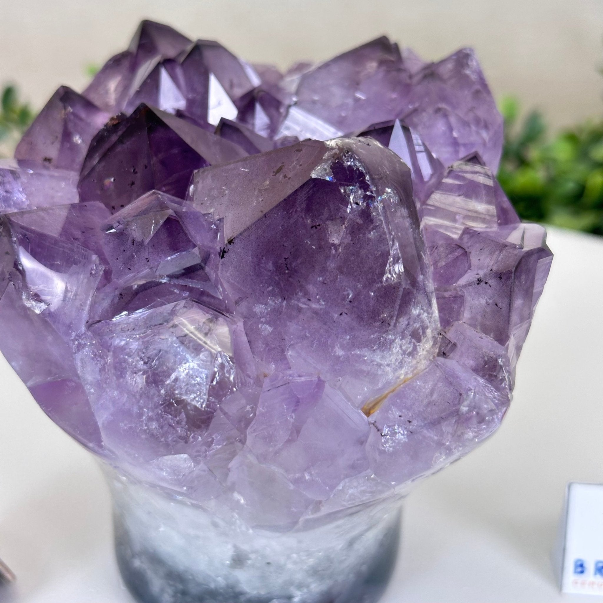 Polished Amethyst Flower 3.20 lbs & 4.6" Tall 5609 - 0043 - Brazil GemsBrazil GemsPolished Amethyst Flower 3.20 lbs & 4.6" Tall 5609 - 0043Crystal Flowers5609 - 0043