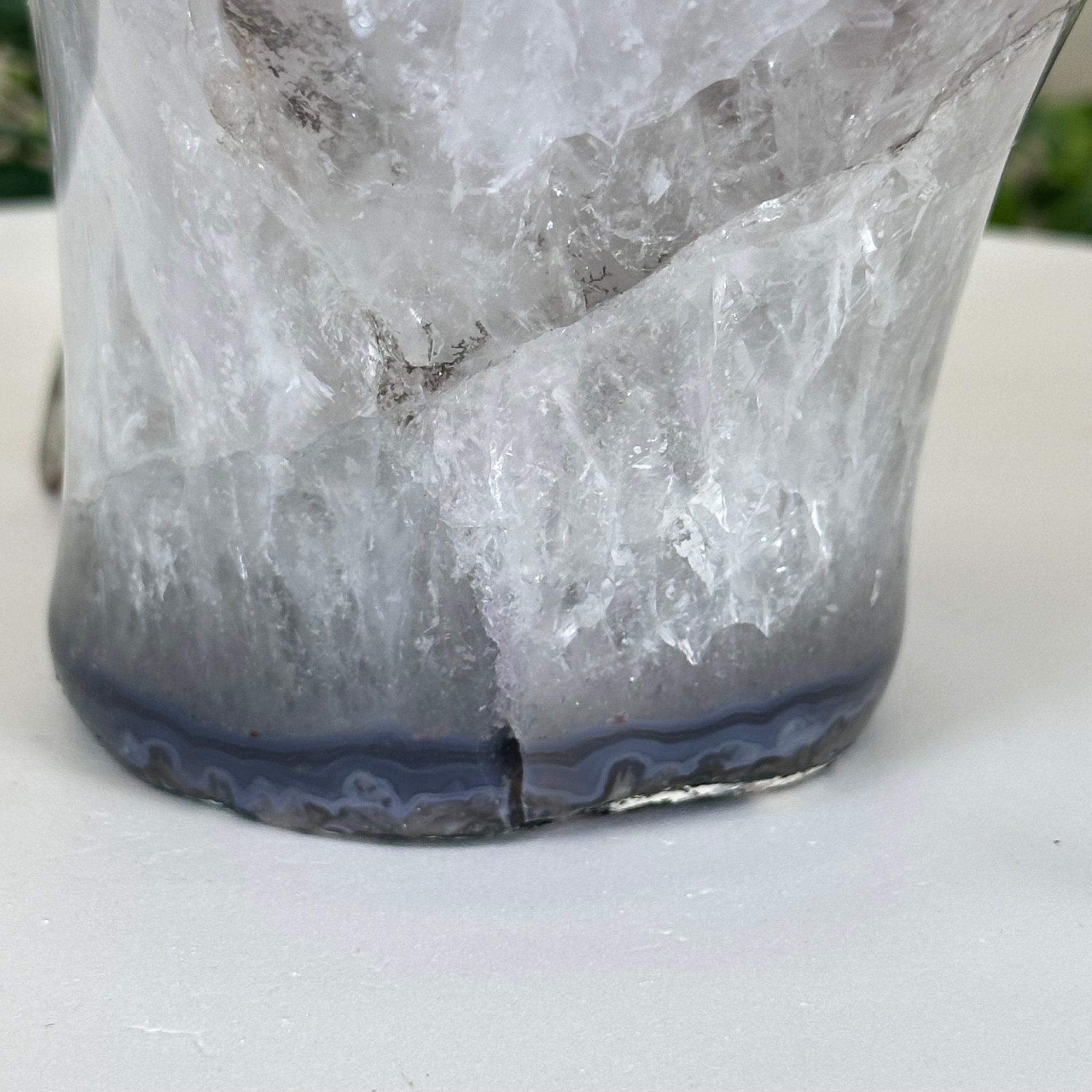 Polished Amethyst Flower 3.35 lbs & 4.8" Tall 5609 - 0044 - Brazil GemsBrazil GemsPolished Amethyst Flower 3.35 lbs & 4.8" Tall 5609 - 0044Crystal Flowers5609 - 0044