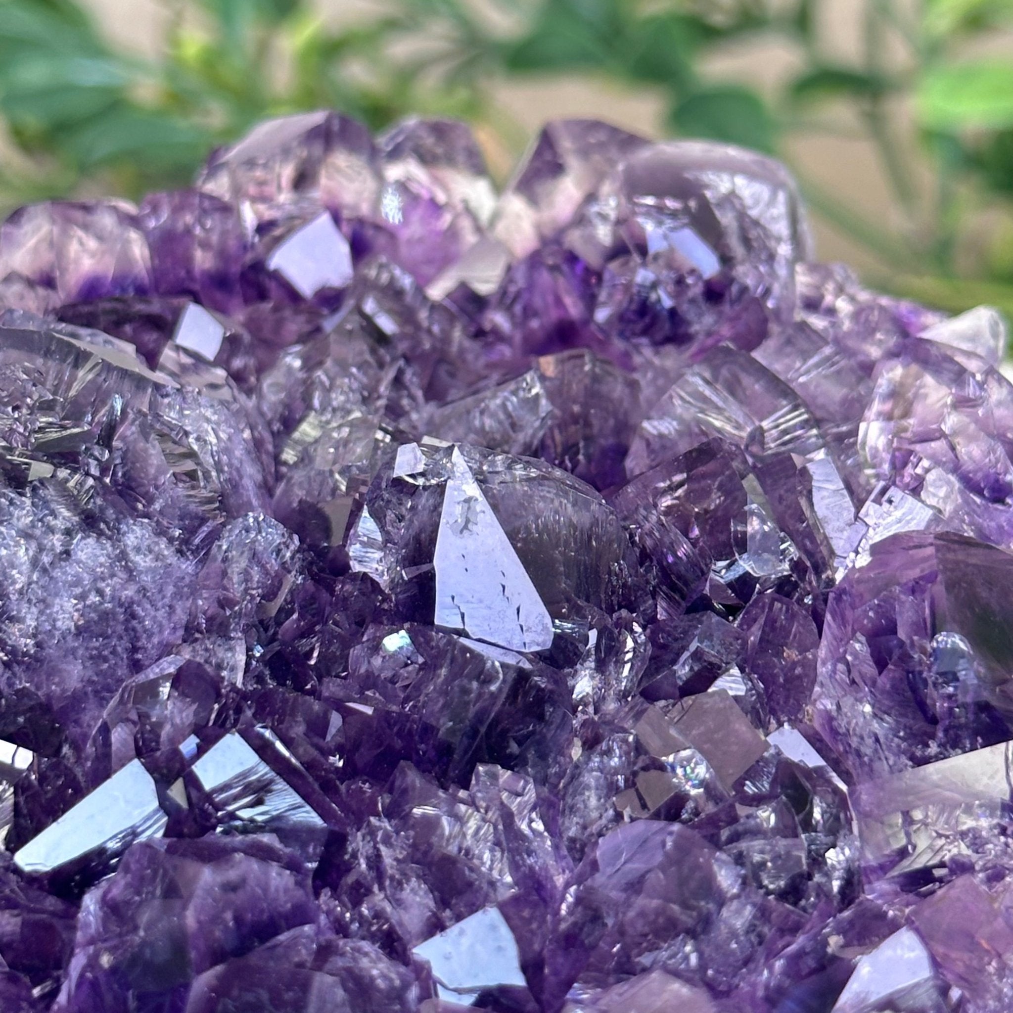 Polished Amethyst Flower 4.62 lbs & 3.8" Tall 5609 - 0045 - Brazil GemsBrazil GemsPolished Amethyst Flower 4.62 lbs & 3.8" Tall 5609 - 0045Crystal Flowers5609 - 0045