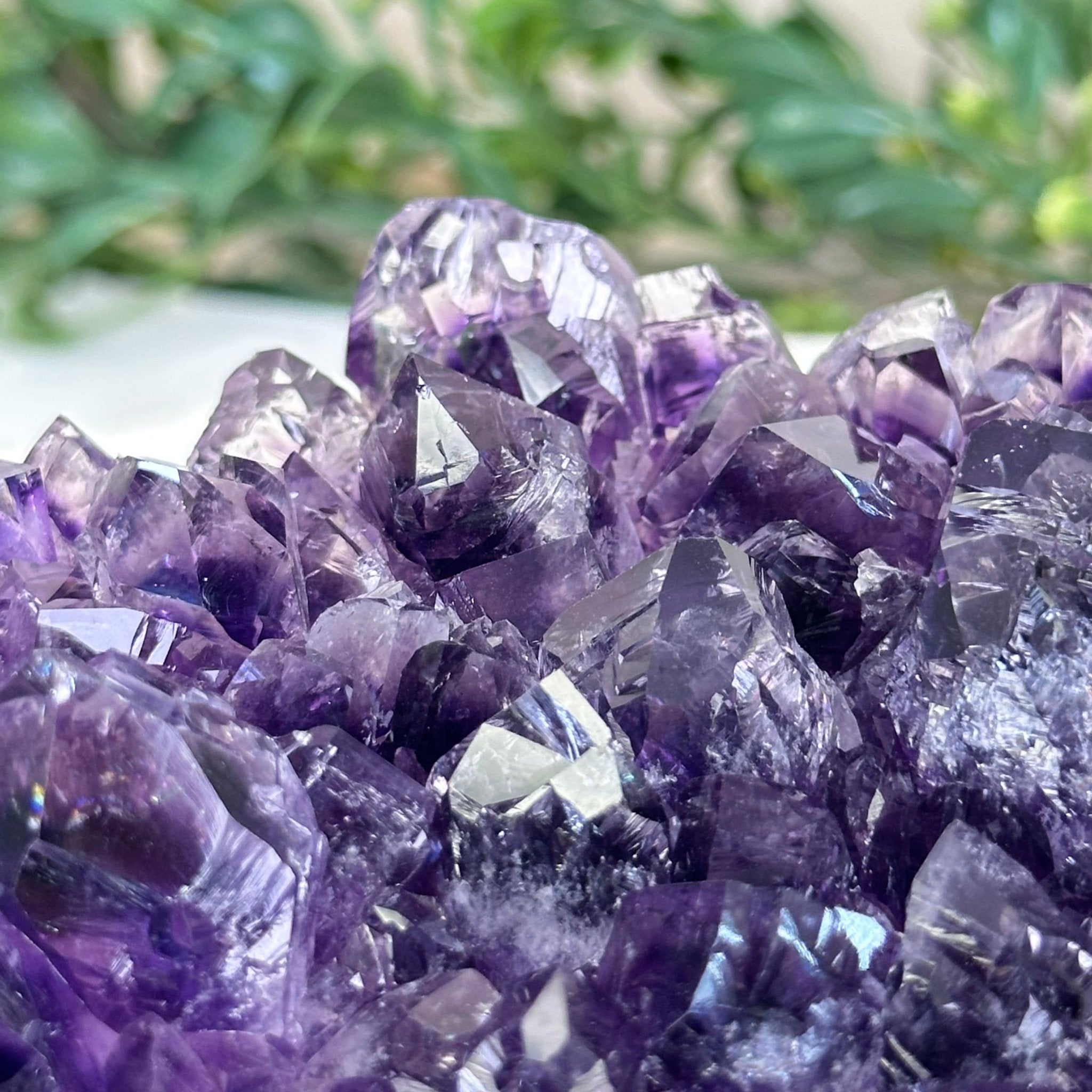 Polished Amethyst Flower 4.62 lbs & 3.8" Tall 5609 - 0045 - Brazil GemsBrazil GemsPolished Amethyst Flower 4.62 lbs & 3.8" Tall 5609 - 0045Crystal Flowers5609 - 0045