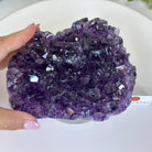 Polished Amethyst Flower 4.62 lbs & 3.8" Tall 5609 - 0045 - Brazil GemsBrazil GemsPolished Amethyst Flower 4.62 lbs & 3.8" Tall 5609 - 0045Crystal Flowers5609 - 0045