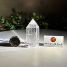 Polished Clear Quartz Crystal Tower 2.7" Tall #3106CQ - 011 - Brazil GemsBrazil GemsPolished Clear Quartz Crystal Tower 2.7" Tall #3106CQ - 011Crystal Points3106CQ - 011