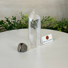 Polished Clear Quartz Crystal Tower 4.6" Tall #3106CQ - 018 - Brazil GemsBrazil GemsPolished Clear Quartz Crystal Tower 4.6" Tall #3106CQ - 018Crystal Points3106CQ - 018