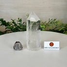 Polished Clear Quartz Crystal Tower 4.6" Tall #3106CQ - 018 - Brazil GemsBrazil GemsPolished Clear Quartz Crystal Tower 4.6" Tall #3106CQ - 018Crystal Points3106CQ - 018