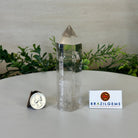 Polished Clear Quartz Crystal Tower 4.7" Tall #3106CQ - 016 - Brazil GemsBrazil GemsPolished Clear Quartz Crystal Tower 4.7" Tall #3106CQ - 016Crystal Points3106CQ - 016