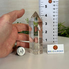 Polished Clear Quartz Crystal Tower 4.7" Tall #3106CQ - 016 - Brazil GemsBrazil GemsPolished Clear Quartz Crystal Tower 4.7" Tall #3106CQ - 016Crystal Points3106CQ - 016