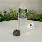 Polished Clear Quartz Crystal Tower 4.9" Tall #3106CQ - 017 - Brazil GemsBrazil GemsPolished Clear Quartz Crystal Tower 4.9" Tall #3106CQ - 017Crystal Points3106CQ - 017