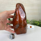 Polished Freeform African Red Jasper Gemstone, 5.5 lbs & 7.4” Tall #3301AJ - 001 - Brazil GemsBrazil GemsPolished Freeform African Red Jasper Gemstone, 5.5 lbs & 7.4” Tall #3301AJ - 001Freeform & Unique Shapes3301AJ - 001