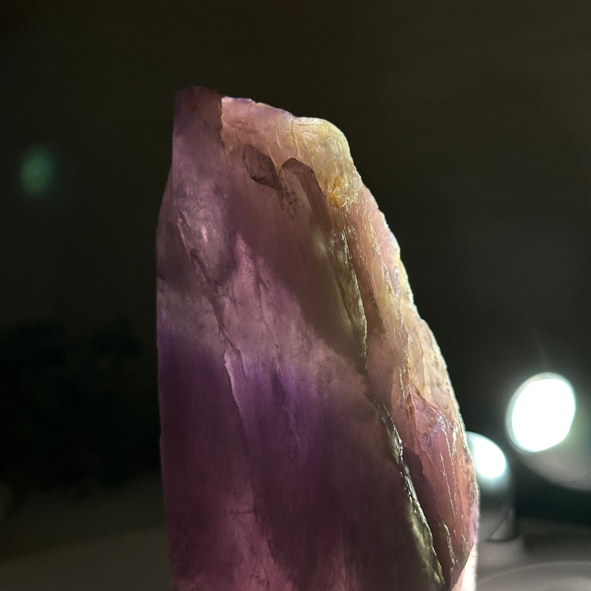 Polished Freeform Amethyst Gemstone, 2.2 lbs & 6.6” Tall #3303AM - 001 - Brazil GemsBrazil GemsPolished Freeform Amethyst Gemstone, 2.2 lbs & 6.6” Tall #3303AM - 001Freeform & Unique Shapes3303AM - 001
