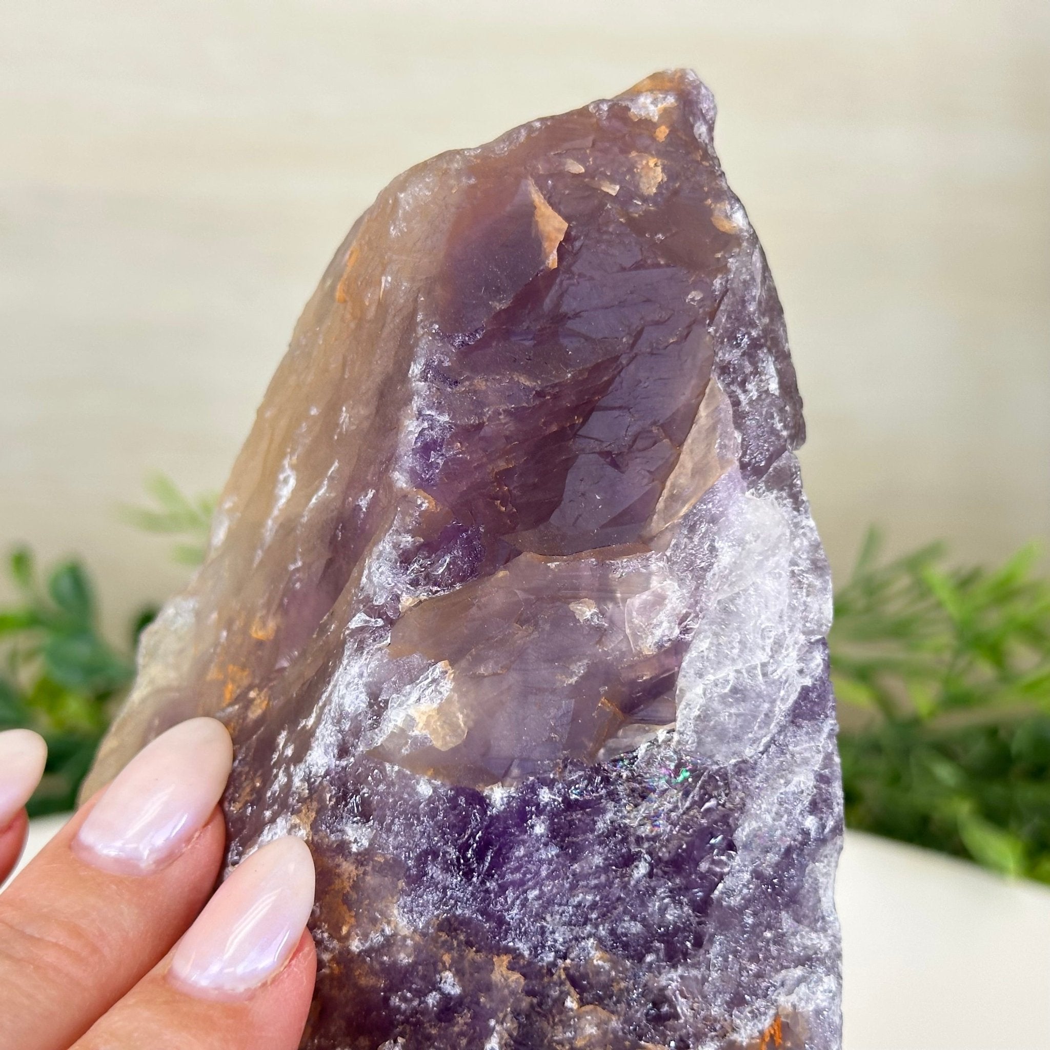 Polished Freeform Amethyst Gemstone, 2.2 lbs & 6.6” Tall #3303AM - 001 - Brazil GemsBrazil GemsPolished Freeform Amethyst Gemstone, 2.2 lbs & 6.6” Tall #3303AM - 001Freeform & Unique Shapes3303AM - 001